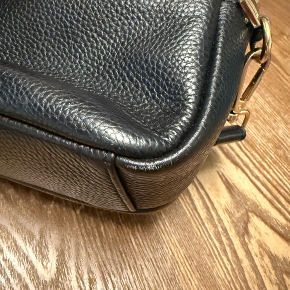 POM POM LONDON Black Mayfair  Crossbody Bag - Picture 9 of 11